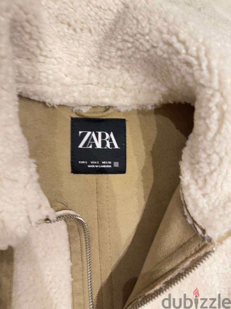 Zara double face heavy jacket 1