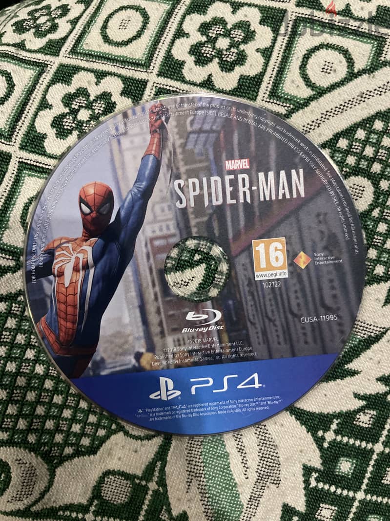 Spiderman ps4- Arabic/English 1