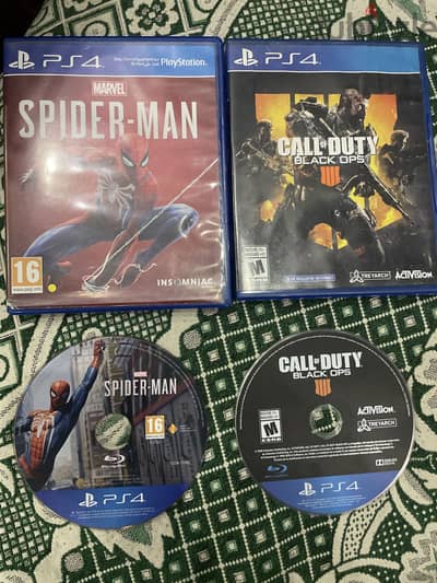 Spiderman-arabic and English / balck ops4