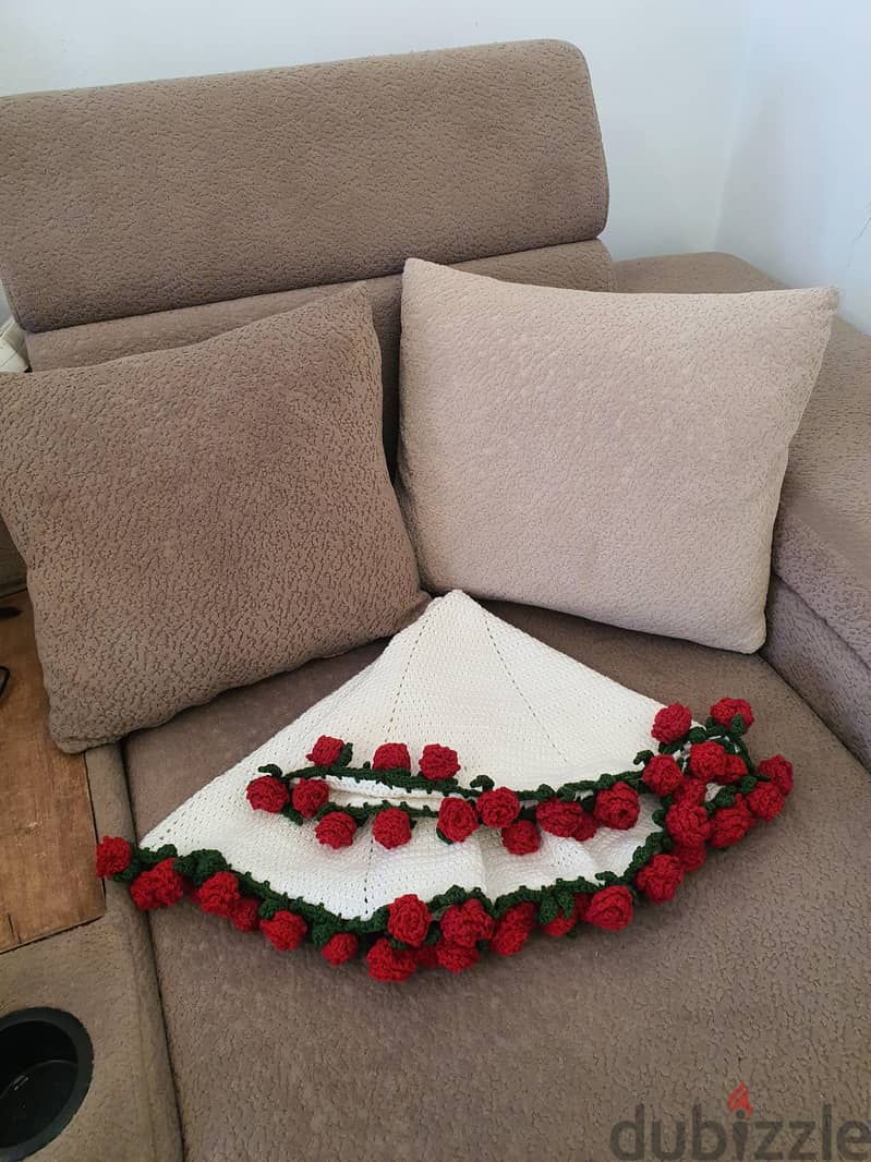 crochet flower bouquet 1