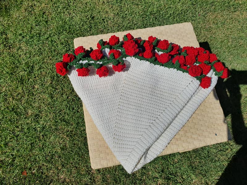 crochet flower bouquet 6
