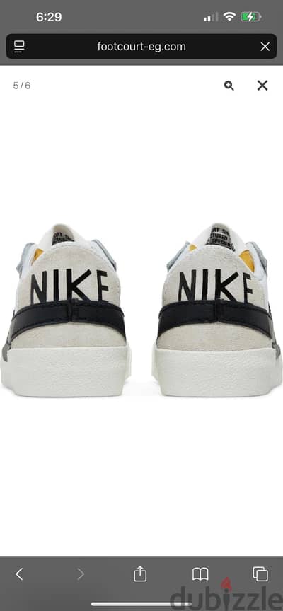 Nike Blazer low white