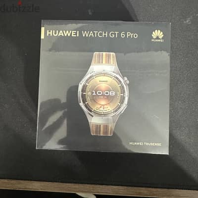 ساعة huawei gt 6 pro جديدة متفتحتش لسا متبرشمه بالغلاف بتاعها