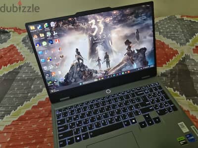 لابتوب lenovo loq 15irx9 استعمال سنة بحالة ممتازة + الشاحن والكرتونة