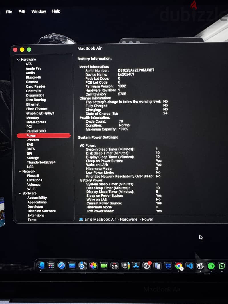 MacBook Air m1 16gb/1TB 2