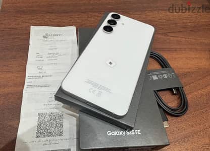Samsung S25 FE سامسونج ضمان محلي سنه و سنه علي الشاشه ضد الكسر
