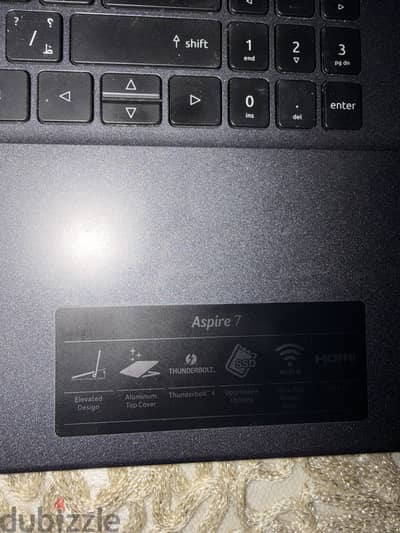 Acer aspire7, i5, 16RAM, 512 GB in a very good configuration