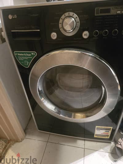 ساله + مجفف   . 10kg / 5kg dryer LG washer dryer