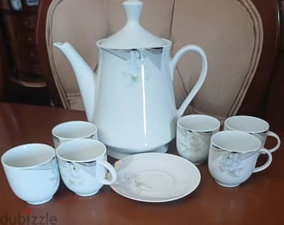طقم شاى بورسلين