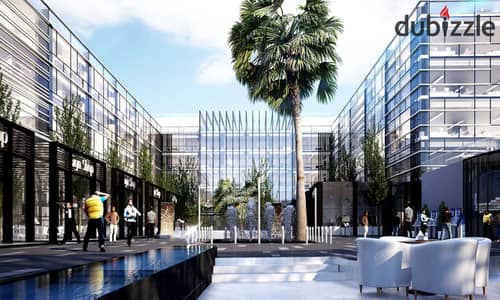 للبيع مكتب إداري 50م متشطب بالكامل في تريفيوم سكوير(Trivium Square) استلام فوري – التسعين الشمالي التجمع الخامس