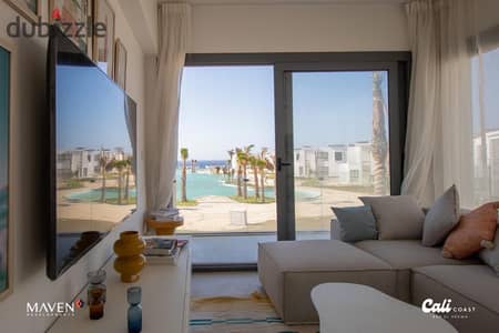 Chalet for sale, 86m², in Cail Coast North Coast, Ras El Hekma, with a very special sea view.