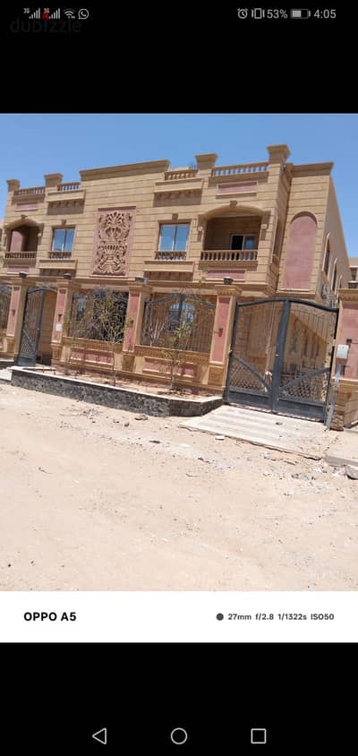 فيلا للبيع استاندلون في مدينه بدر الحي المتميز منطقه A