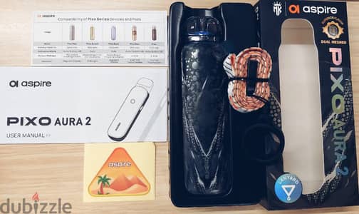 جهاز اسباير بيكسو أورا 2 بود سيستم Aspire Pixo Aura 2 Pod Kit | 1800mA