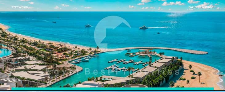 شاليه للبيع في سولت راس الحكمه متشطب بالكامل والجاكوزي دايركت علي المارينا 3 وجهات دقيقتين من البحر