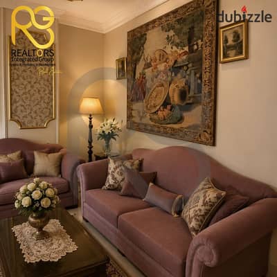 Ground-floor apartment with a garden and private entrance for sale in Sheikh Zayed (Al-Mostathmer Al-Saghir area)