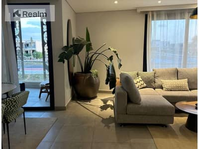 Apartment With Garden Ready To Move Fully Finished Prime Location in BADYA PALM HILLS