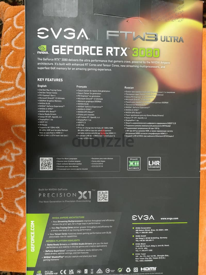 evga 3080 5