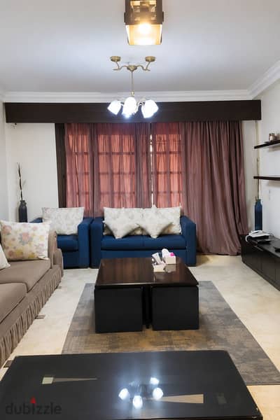 Furnished apartment for rent in Dokki near the German school