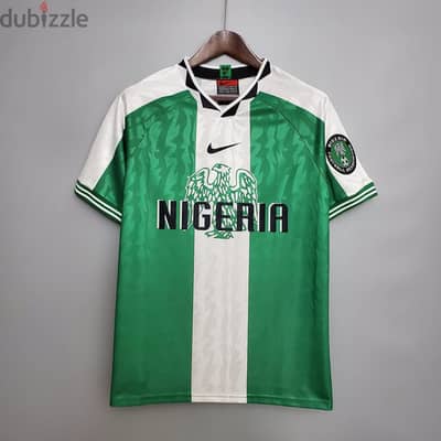 Nigeria 1996 football jersey size XL