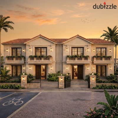 250م مباني + حديقة خاصة بـ7.2 مليون في زايد الجديدة | Twin House | مقدم 30% وتقسيط 10 سنين