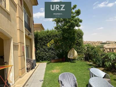 Townhouse for sale, 4 bedrooms installments over 12 years open view overlooking a park  on the Suez Road and near Mountain View and SODIC in Butterfly