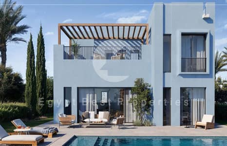 Lowest 3BR Villa Available with Prime View in New Gouna Only 10% Downpayment & Installment up 7 Years