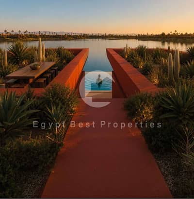 1 Year Delivery!! Villa 4-Bedrooms_Limited Units_Full Lagoons & Sea View_ Fully Finished + A. C's + Kitchen Cabinets @GOUNA_RED SEA