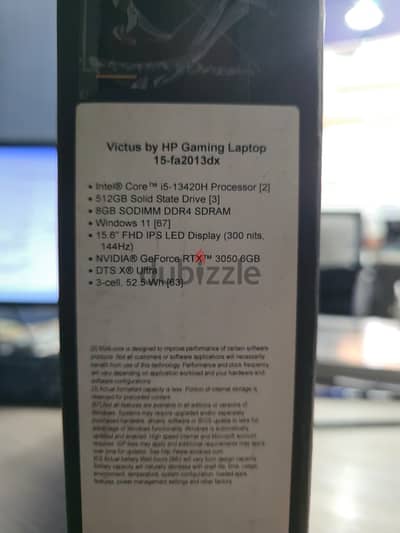 HP Victus Intel Core i5-13420H RTX 3050 6GB