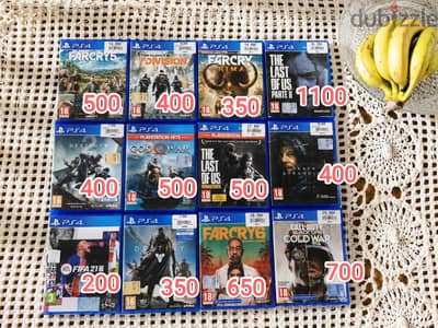 Ps4 Games - اسطوانات Playstation