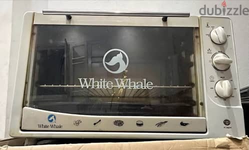 فرن كهربائي وايت ويل 45 لتر 2000 وات (White Whale WO-45R) بحالة ممتازة