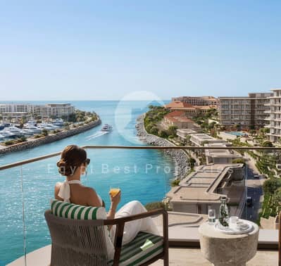 2-Bedroom Chalet For Sale | Direct View of the North Coast's Largest Marina | 110 SQM | 5% DP / 8 Yrs | Modon Ras El Hekma