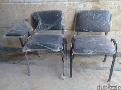 كراسي محاضرات  + كونتر استقبال + بوردات