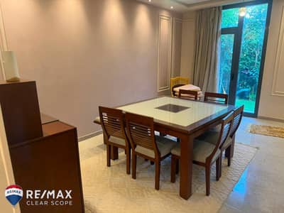 **شقة بجاردن مفروشة للإيجار في سوديك إيست | 187م + جاردن 120م | 3 غرف | 3 حمامات | ناني | مطبخ مجهز | تكييفات كاملة | لوكيشن مميز**