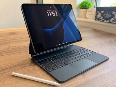 iPad Pro 6th Gen (M2) + Apple Smart Keyboard Folio + Apple Pencil