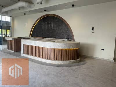 Finished shop for rent, 360 sqm - North 90th Street - New Cairo