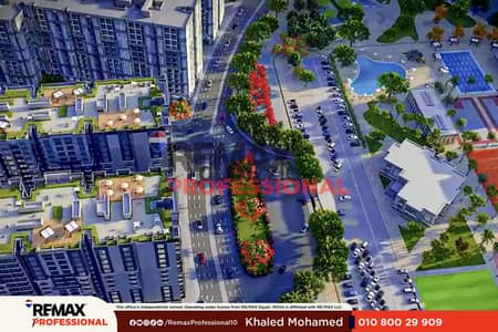 مطلات مفتوحة على النادي شقة للبيع في سموحة