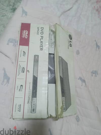 DVD LG model Dp522