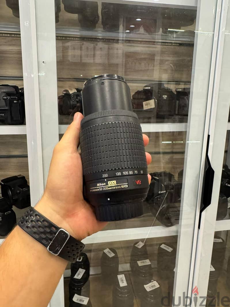 Lens 55 200 nikon 4