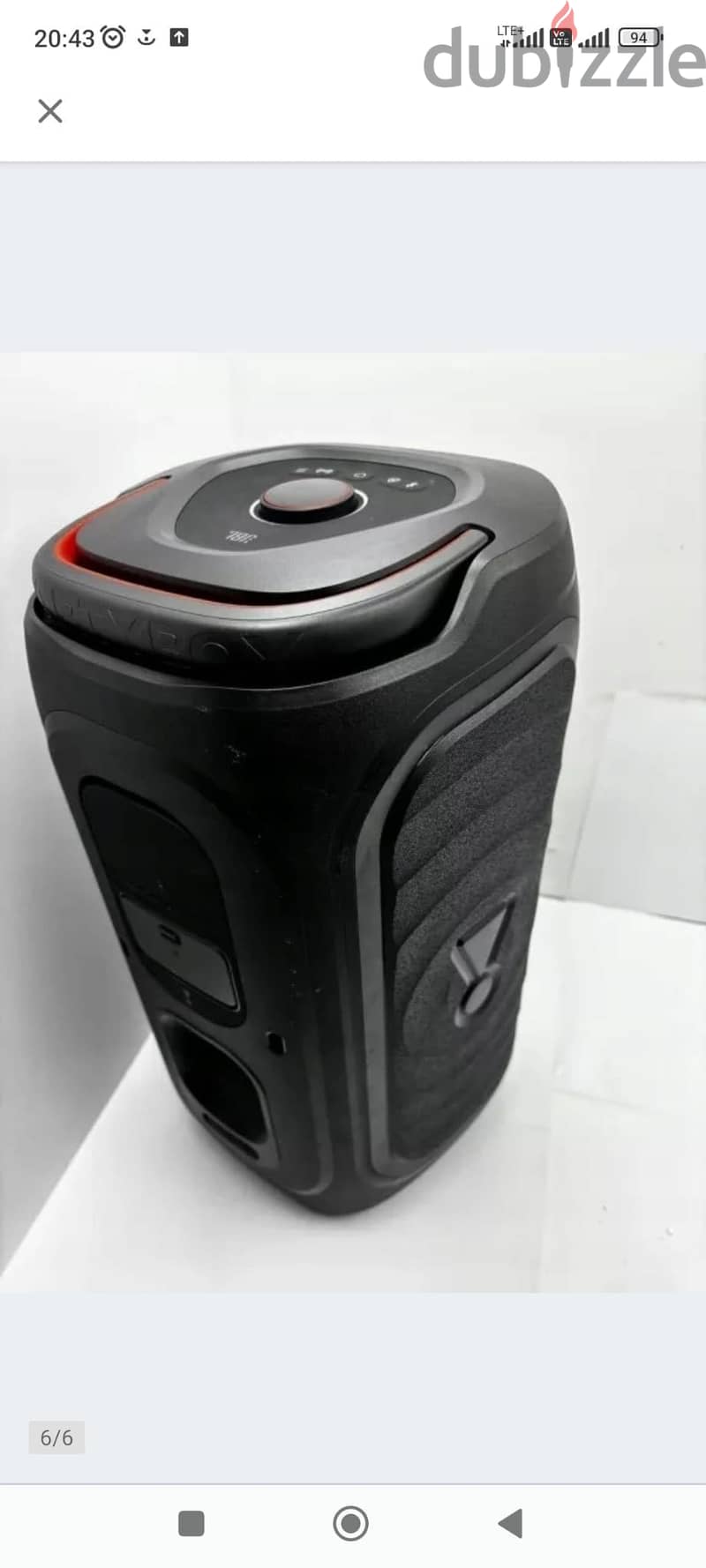 JBL PARTYBOX 130 BLACK 200W 1