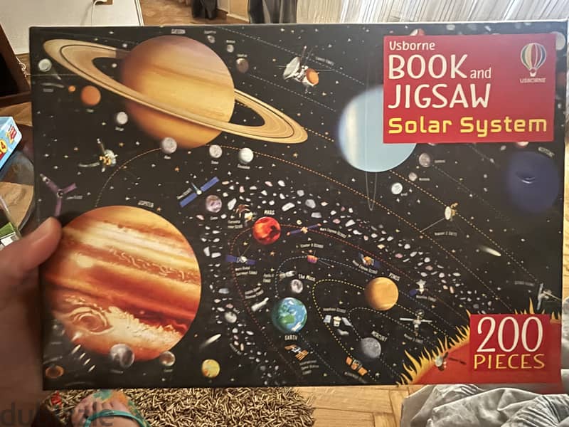 Solar system puzzle and fold out 2