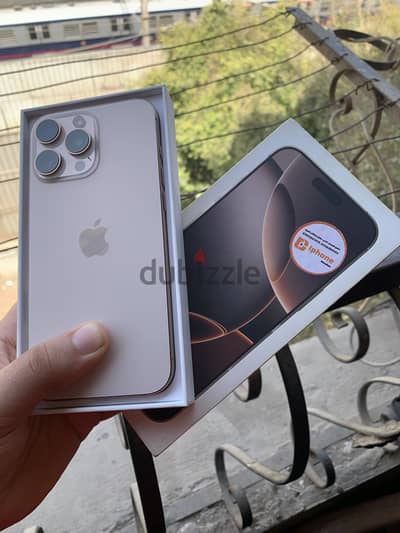 ‏Iphone 16pro max256g 2sim za/a  battery 88% ||ايفون١٦برو ماكس شرحتين