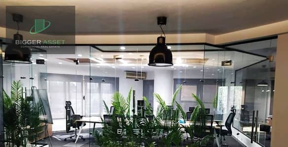 Commercial Fitted Office 600Sqm For Rent in Sarayat Al Maadi