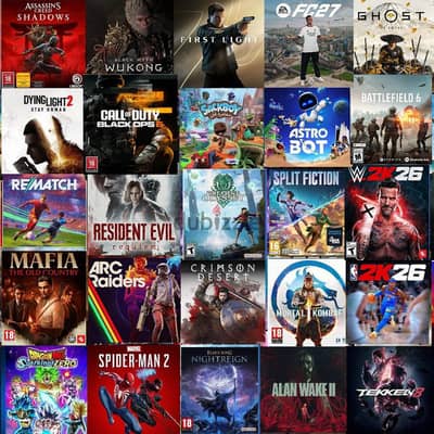 ألعاب بلايستيشن - PS5 - PS4 Games