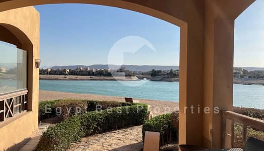 First Lagoon Row 2BR Chalet With 30% Price Offer & Panoramic sea View At Soma Bay Red Sea