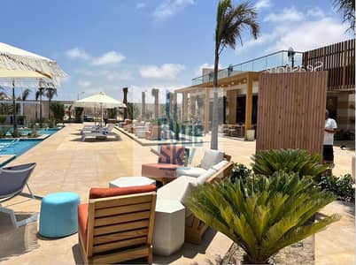 An 80-square-meter, high-end (super-lux) chalet is available for sale in Ras El Hekma, North Coast, by Hyde Park. It is offered with an 8-year install