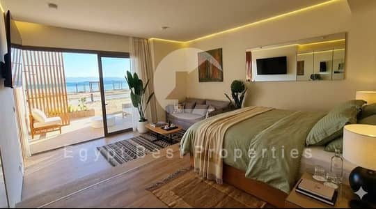 Luxury Serviced 2BR Chalet Fully Equipped In Prime Location On Lagoon At Gouna Red Sea