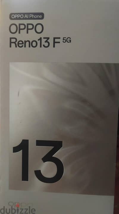 OPPO Reno 13 F 5G موبايل اوبو بحاله ممتازة لقطة