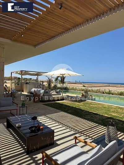 Villa For Sale In Beit Al Bahr Double Sea View, Ready To Move
