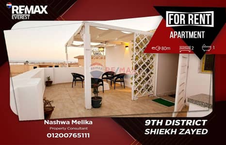 Furnished Roof Apartment in the 9th District
