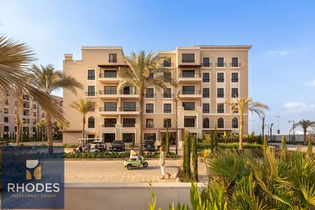 Hotel-Finished Apartment for Sale in Village West Sheikh Zayed | 154 SQM | 3 Bedrooms | 3 Bathrooms | Fully Air-Conditioned | 2nd Floor